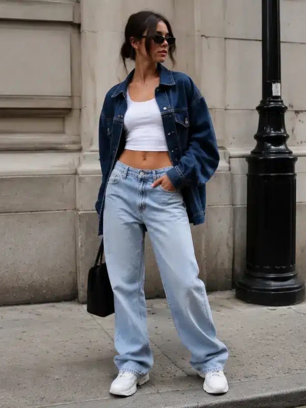 Levi’s 578 light med wash 100% cotton loose baggy 90’s jeans 29” unisex - Picture 13 of 14
